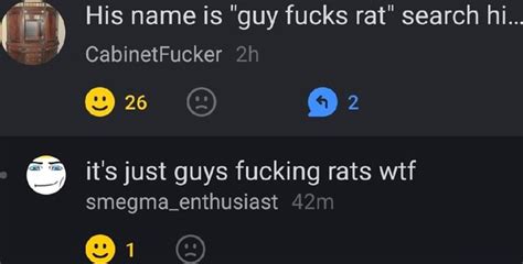 dude fucks rat|Aroused man roughly fucks animal at the farm and comes in it